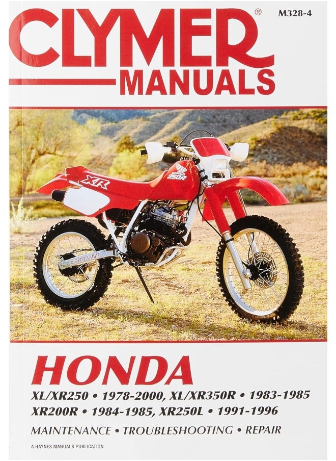Honda XL/XR250 (1978-2000) & XL/XR350R (1983-1985) Motorcycle Service Repair Manual  - Image 1