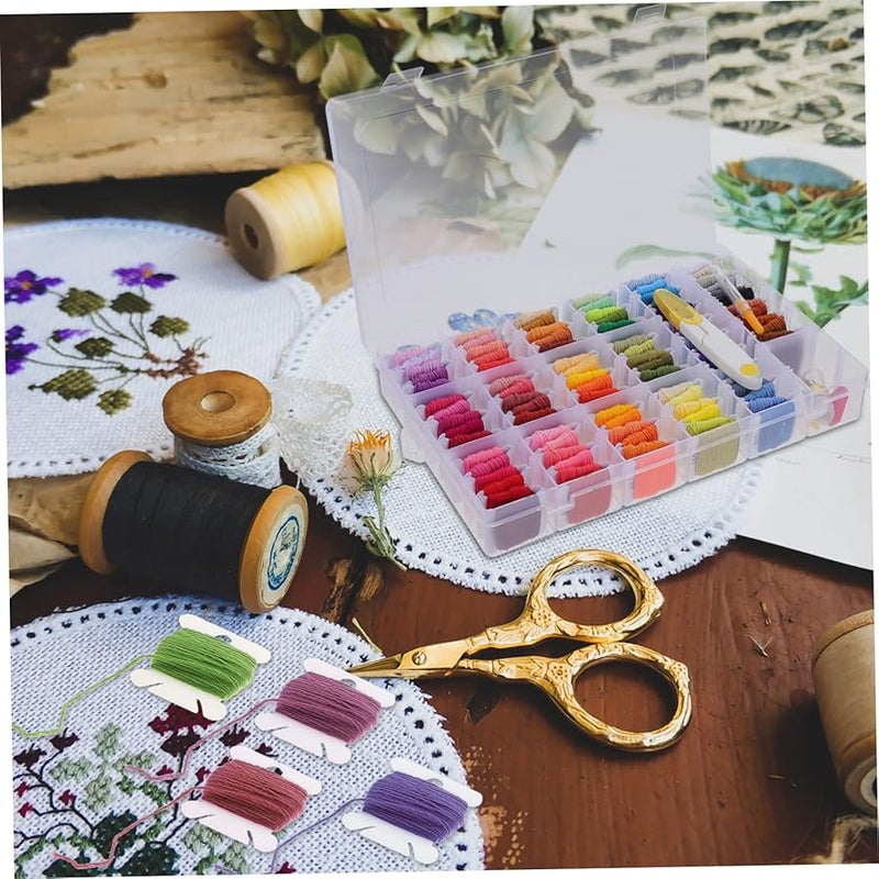 خيوط التطريز Artibetter للحرف اليدوية والتطريز الصليبي ومشاريع نعل الدمى، عبوة واحدة - Image 5