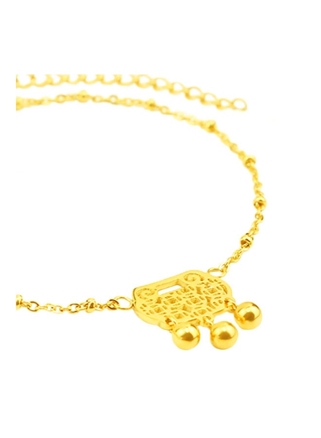 NIBEMINENT Alissa Adjustable Charm Beaded Anklet Bracelet - Image 2