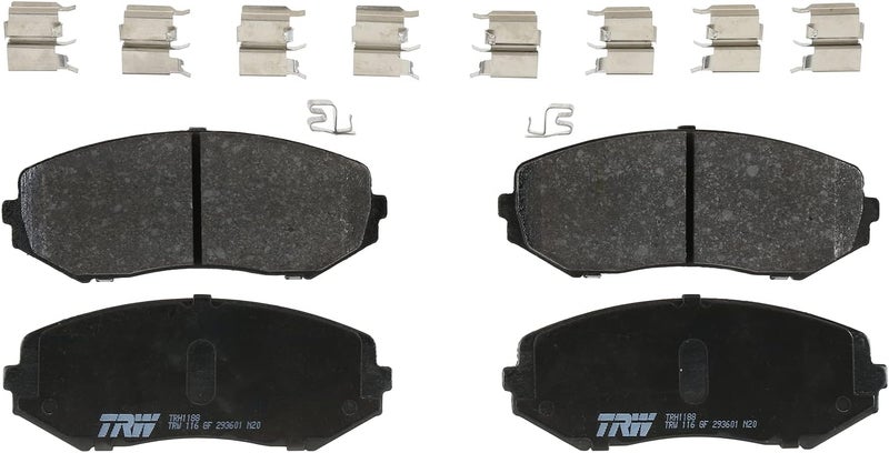 TRW Pro TRH1188 Disc Brake Pad Set for Suzuki Grand Vitara 2006-2008, Front - Image 1