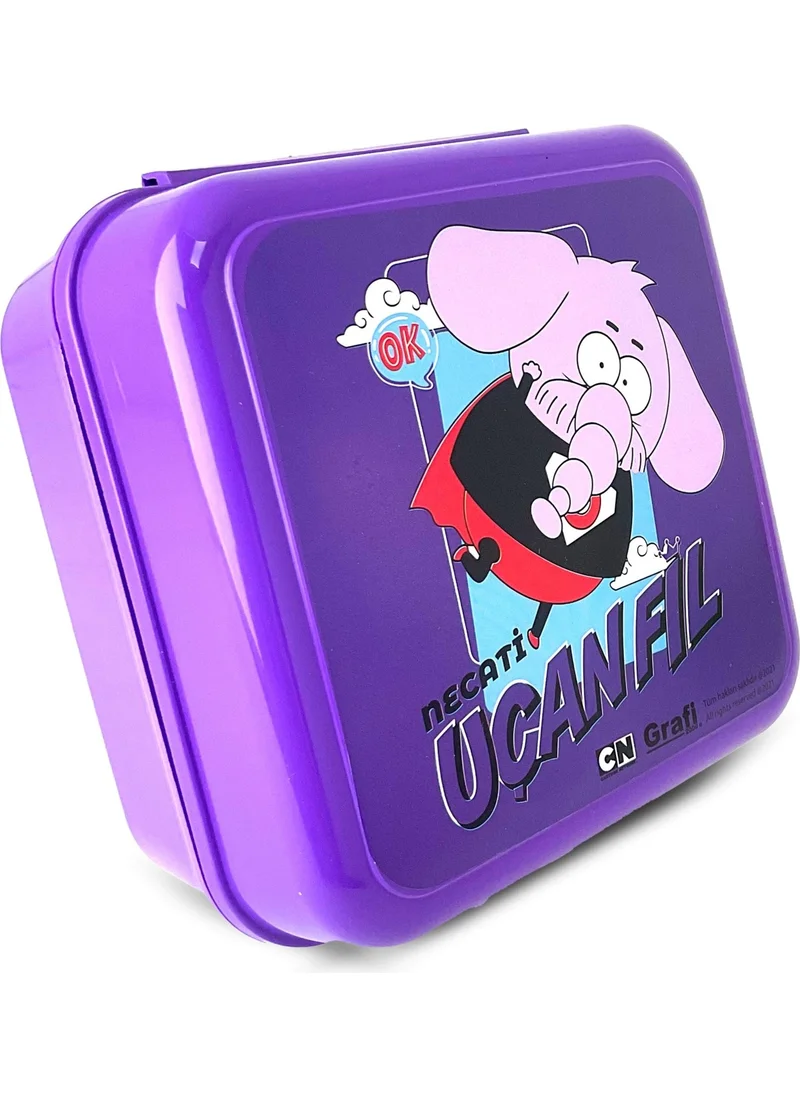 Genc Dijital Baski GENC DIGITAL PRINTING Kral Şakir Flying Elephant Feeding Bowl