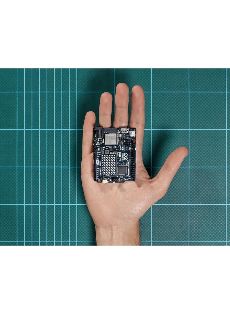 Arduino UNO R4 WiFi Development Board - Renesas RA4M1 / ESP32-S3 - Wi-Fi, RoHS Compliant, Bluetooth IoT ESP32 IIC LCD1602 OLED, USB-C, CAN, DAC, OP AMP, Qwiic Connector, 12x8 LED Matrix