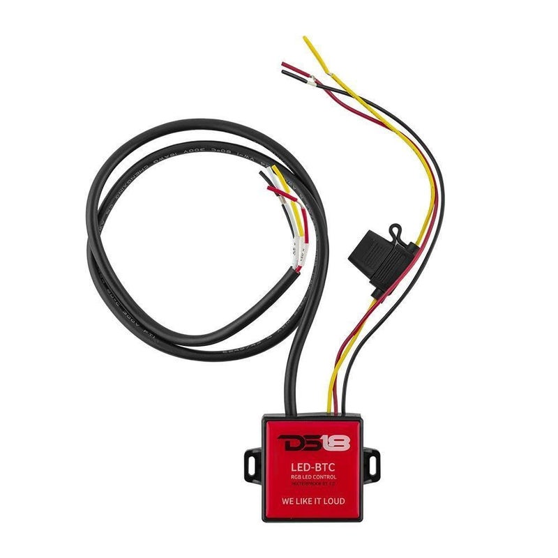 DS18 AUDIO LED-BTC LED Bluetooth Control - BT 4.0 Faster and Longer Range, Works with Apple and Andriod, Waterproof IP65 Rated, 12 Volt Applications - Works in All Environments Wet or Dry - Image 4