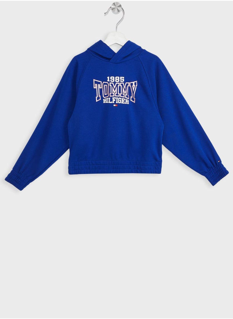 TOMMY HILFIGER - Kids Logo Hoodie - Image 1