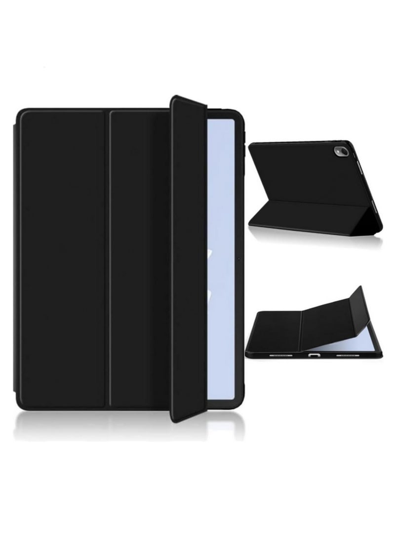 For Huawei Matepad 11.5 Inch 2023 Case Tri Fold Slim Tablet Cover Shockproof Honeycomb TPU Protective Case with Rugged Durable Stand Feature Auto Wake Sleep Function Black - Image 1