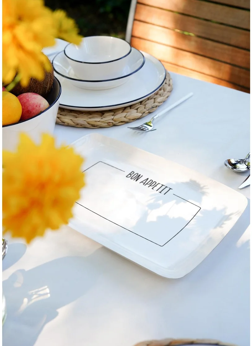 The Mia Daily Tunes Rectangular Service - 34 x 25 cm