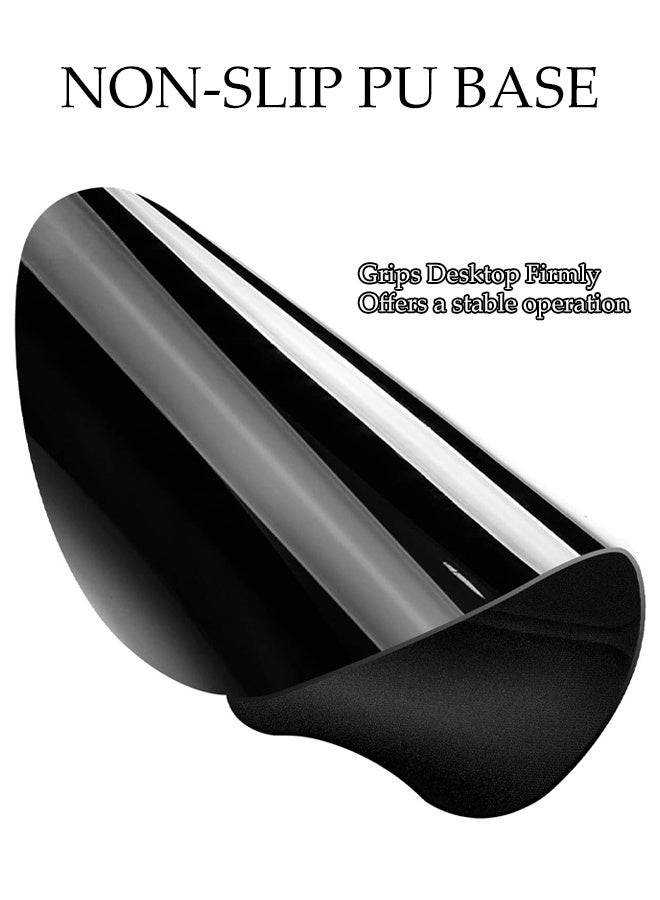 DUNISO Mouse Pad, Office Mouse Pad With Gel Wrist Rest With Non-Slip Pu Base For Pain Relief For Computer, Laptop, Office, Home - Image 5
