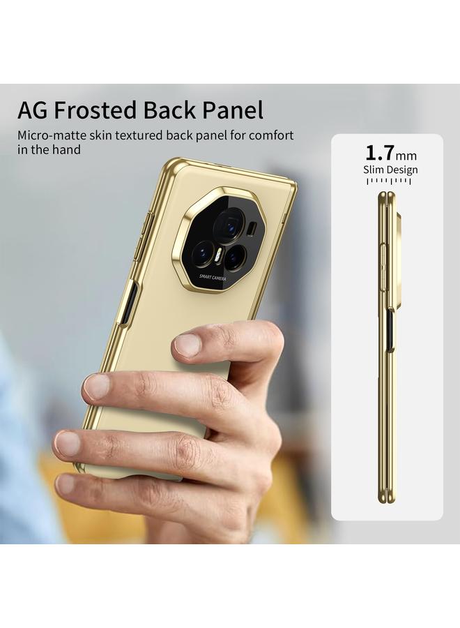 S-TOP Case For Honor Magic V3 Integrated AG Frosted Vacuum Plating Phone Case - Image 2