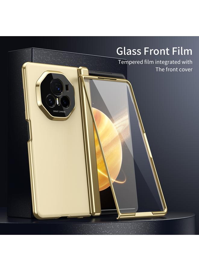 S-TOP Case For Honor Magic V3 Integrated AG Frosted Vacuum Plating Phone Case - Image 4