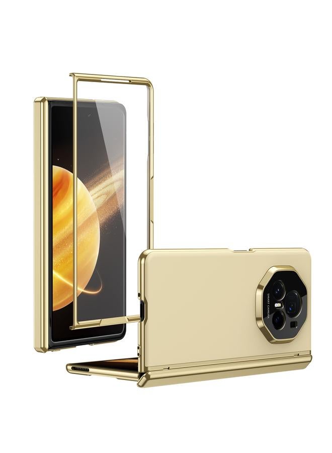 S-TOP Case For Honor Magic V3 Integrated AG Frosted Vacuum Plating Phone Case - Image 1