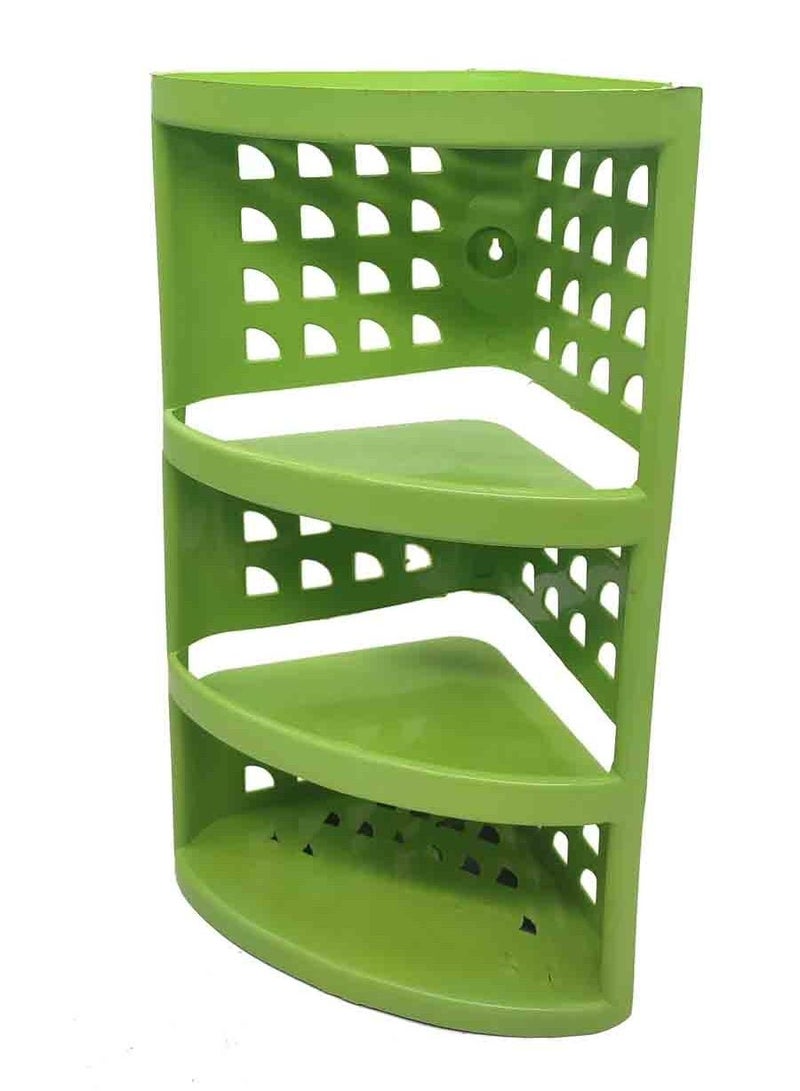 سي او أرماء رف  زاوية ثلاثي  بلاستك  اخضر 47 سم - Image 1