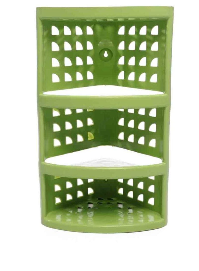 سي او أرماء رف  زاوية ثلاثي  بلاستك  اخضر 47 سم - Image 2