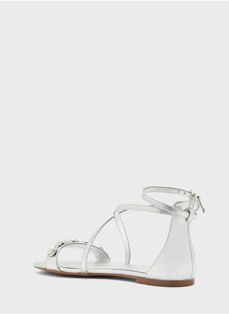 NINE WEST Dane Ankle Strap Sandals