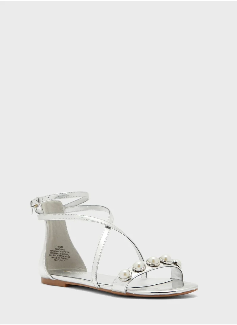 NINE WEST Dane Ankle Strap Sandals