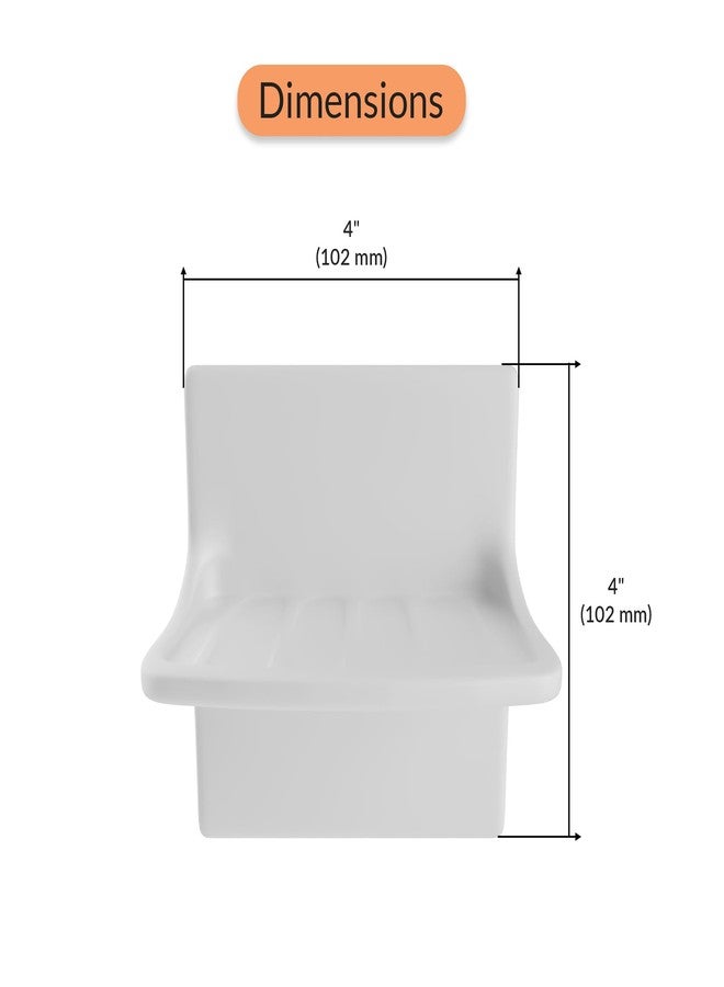 ProPlus Ceramic SOAP Dish, Grout-in - Image 2