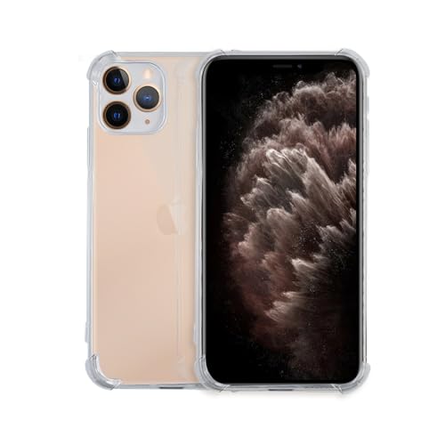 7-Seven 7SEVEN® Back Cover for iPhone 11 Pro Max Transparent Mobile Back Case Shock Proof Design Camera Edges Protection Crystal Clear Phone Case Silicon Soft TPU & Flexible Bumper Case for iPhone 11 Pro Max - Image 1