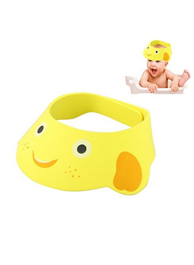 Futaba Baby Shower Bath Protect Soft Cap Yellow - Image 1