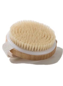 Glowudz Glowudz Exfoliating wooden round bath Body Brush  - Image 2