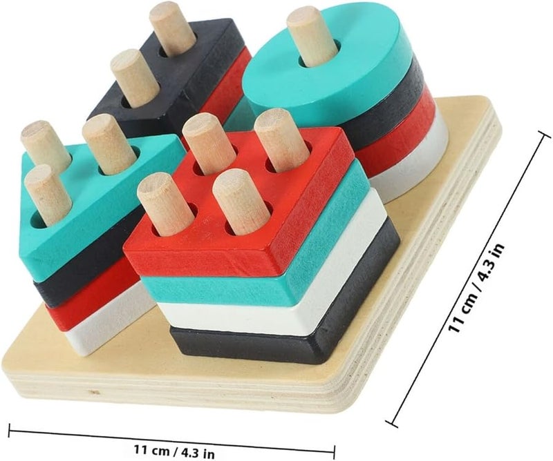 Wooden Blocks Parrot Training Puzzle Brain Boosting Activity For Pet Birds - Image 3