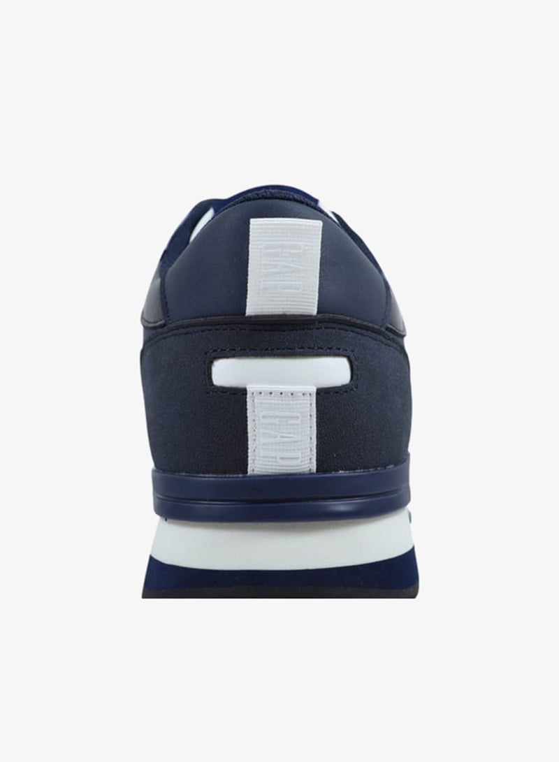 GAP Men's Logo Detail Sneakers with Lace-Up Closure - NEW YORK II - Image 3