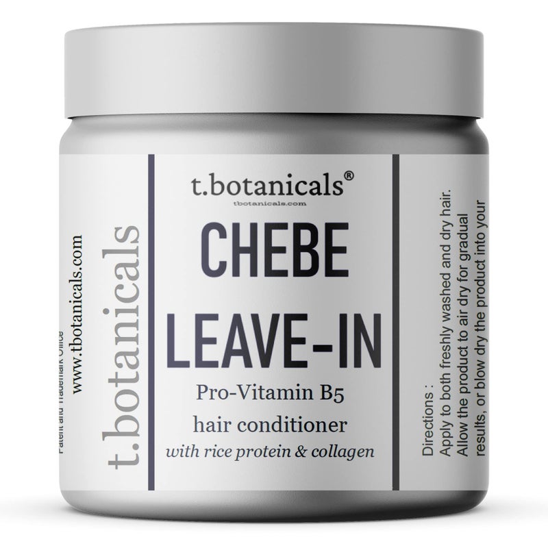 t.botanicals Chebe Leave In Conditioner Hair Growth with Provitamin B5, Thickening Strengthening Chebe Butter, Chebe Powder, Chebe Oil, Silk Amino Acids, Collagen (Lavender, 8 oz) - Image 1