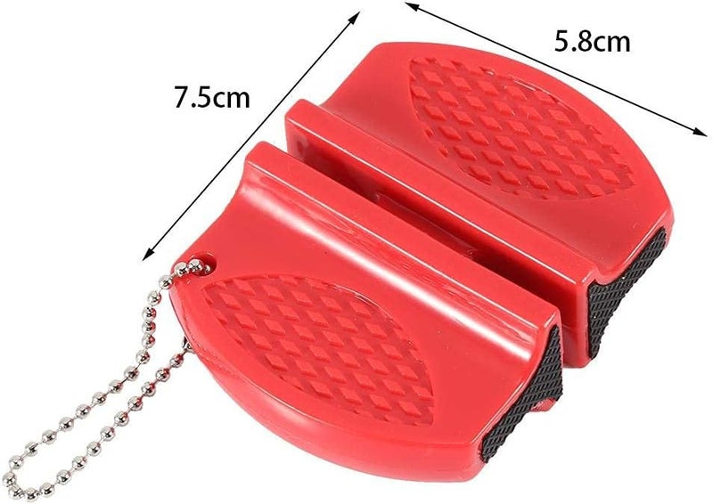 klarako Pocket Knife Sharpener, Nonklarako Skip Mini Knife Sharpener Stone for Kitchen(Green) - Image 4