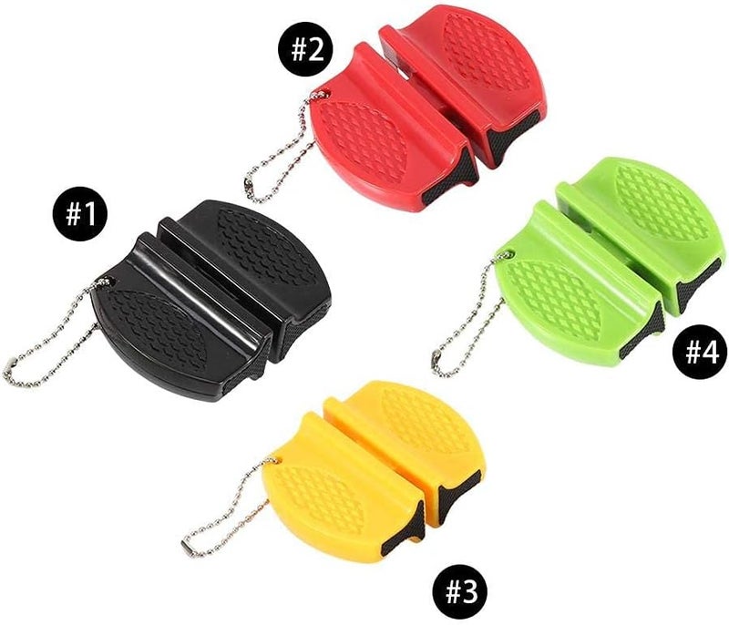 klarako Pocket Knife Sharpener, Nonklarako Skip Mini Knife Sharpener Stone for Kitchen(Green) - Image 5