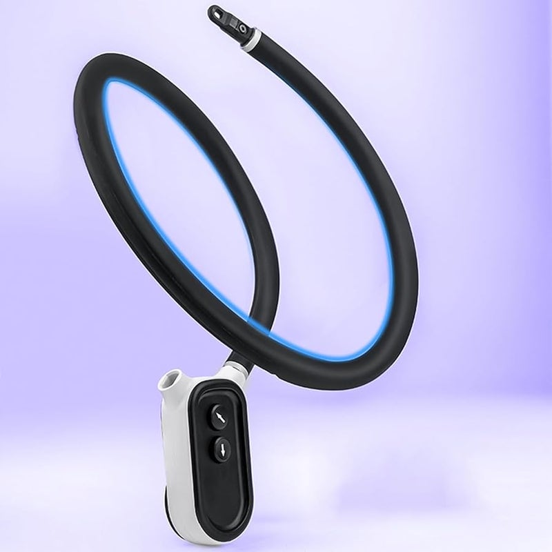 Blue Wearable Bendable Neck Mount Holder Stand for Action Camera Pocket 3 Multiple Angle - Image 5