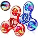 Gigilli Fidget Spinners for Kids 2 Pack Easter Basket Stuffers Light up Sensory Fidget Toys Adults Kid 4812 Glow in The Dark ADHD Autism Toys 57 Boys Girls LED Classroom Prizes for Kids Fidgets - Image 2