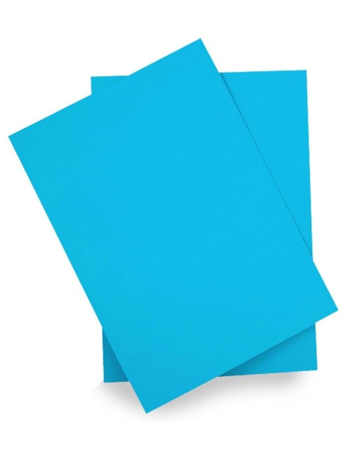 Terabyte Colored Paper (240 Gsm Sky Blue 50 Sheets) - Image 1
