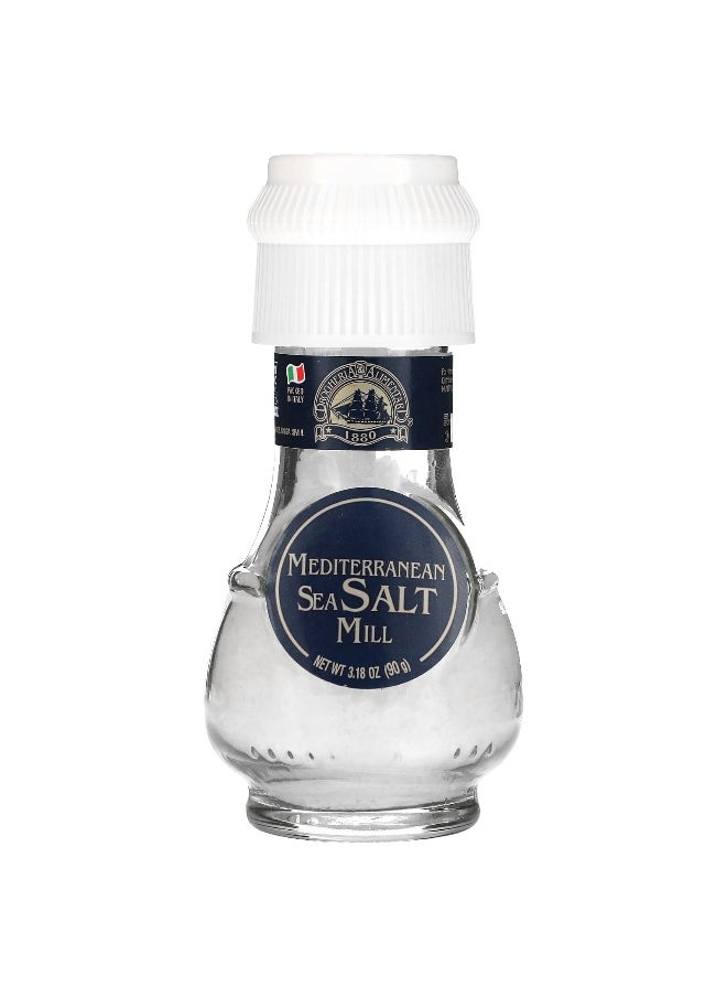 DROGHERIA & ALIMENTARI - Drogheria & Alimentari, Mediterranean Sea Salt Mill, 3.18 oz (90 g) - Image 1