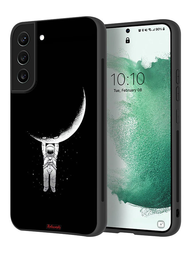 Tolwak Samsung Galaxy S21 FE 5G Protective Case Cover Hanging From Moon - Image 1