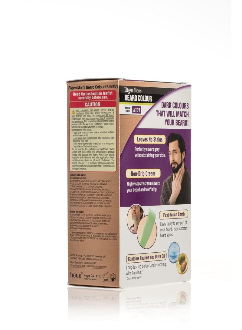 بايجن بيجين - لون لحية للرجال - أسود طبيعي - B101 - 40 جم - Image 5