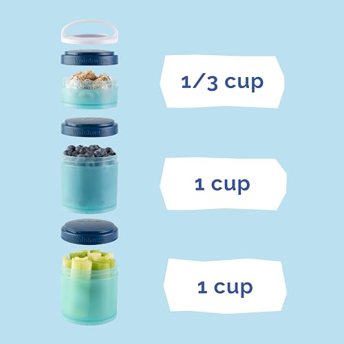 Whiskware Bluey Stackable Snack Containers for Babies, Toddlers, and Kids, 3 Stackable Snack Cups for School and Travel, Cupholder Friendly, Bluey, Bingo, Bandit Heeler, and Chilli, Dance Mode! - Image 4