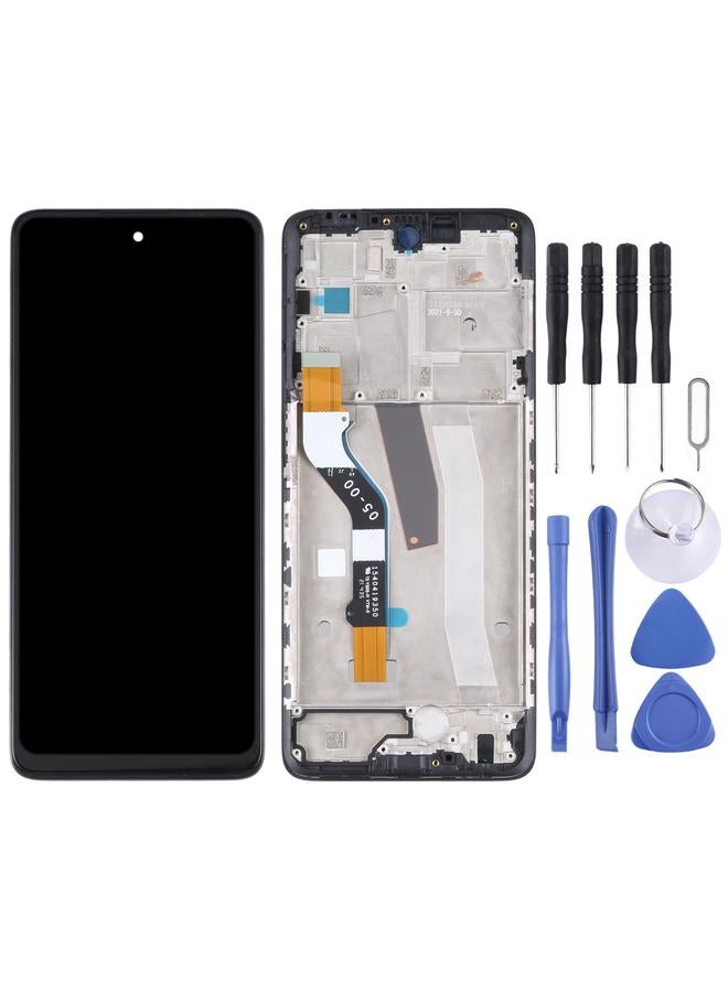 erorex Replacement TFT LCD Screen for Motorola Moto G51 5G Digitizer Full Assembly with Frame - Image 2
