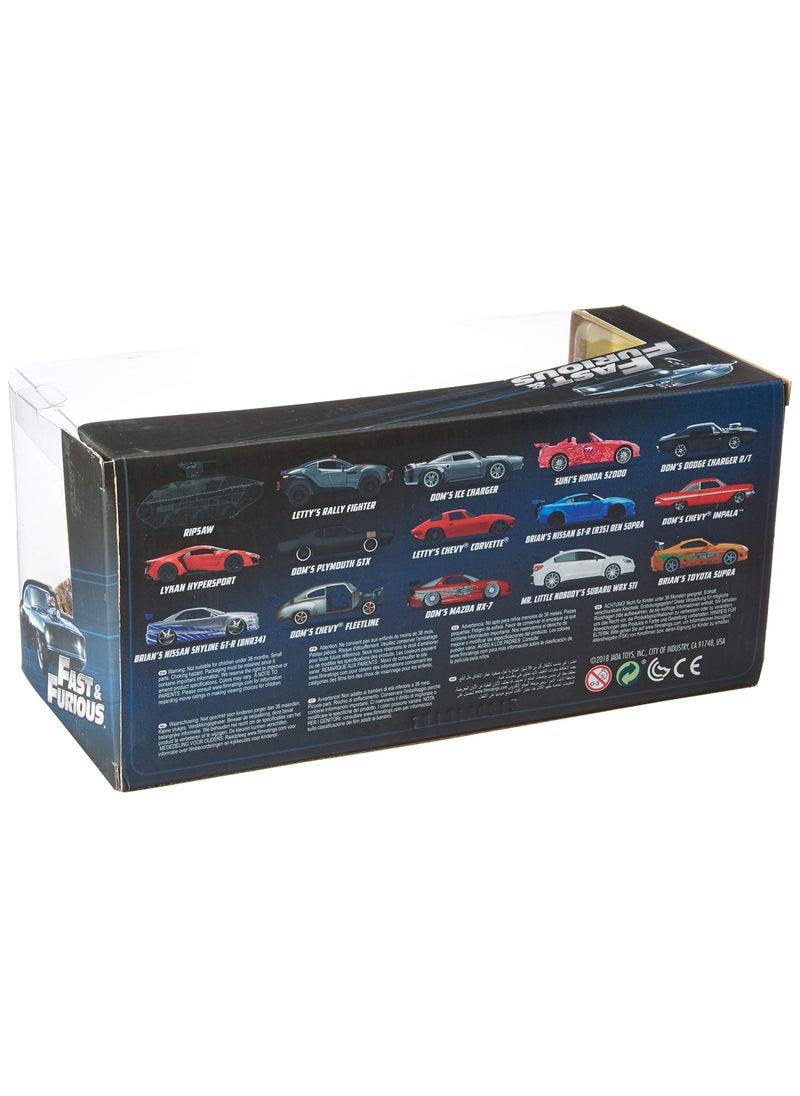 Jada Toys Jada Toys Fast & Furious 1:24 Johnny's Honda S2000 Die-cast Car, Toys for Kids and Adults, Black  - Image 4