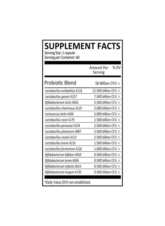 Genuine Health Genuine Health Women's Daily Probiotic, Helps Promote Healthy Digestion, Gut Health & Vaginal & Skin Health, Multi-Strain Formula (60 Count)  - Image 5