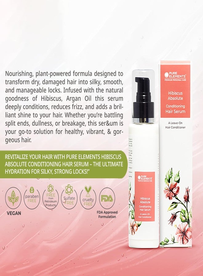 بيور إيلمنتس سيروم بيور إيليمنتس هيبيسكوس أبسولوت لترطيب الشعر، بلسم يُترك على الشعر، تغذية مكثفة، 100 مل - Image 3