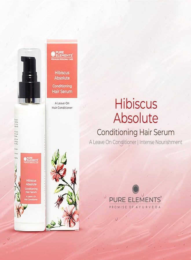 بيور إيلمنتس سيروم بيور إيليمنتس هيبيسكوس أبسولوت لترطيب الشعر، بلسم يُترك على الشعر، تغذية مكثفة، 100 مل - Image 2