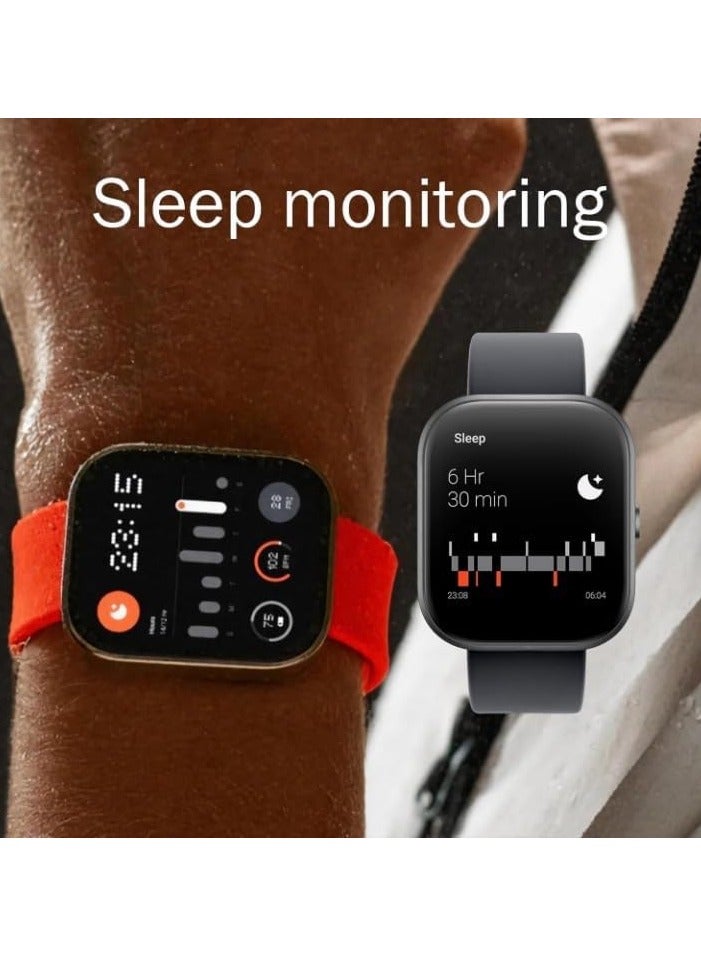 CMF Watch Pro 1.96’’ Smart watch for Adults Waterproof, Fitness Sports Tracker Watch with Heart Rate Monitor,Healthy Sleep Monitor for Smart Phones premium version Latest version for 2025. Silver  - Image 3