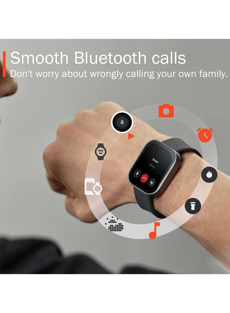 CMF Watch Pro 1.96’’ Smart watch for Adults Waterproof, Fitness Sports Tracker Watch with Heart Rate Monitor,Healthy Sleep Monitor for Smart Phones premium version Latest version for 2025. Silver  - Image 5