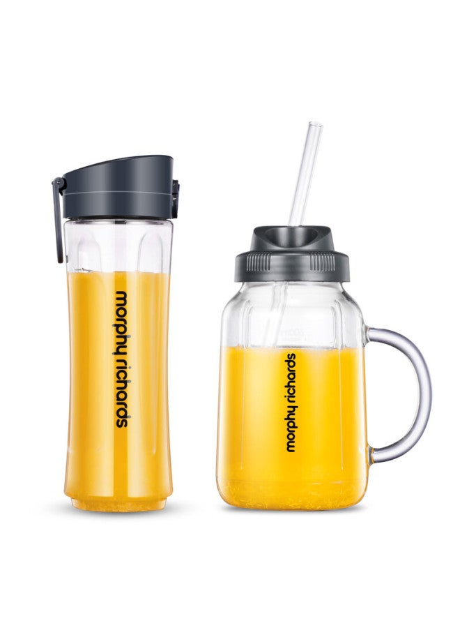 Morphy Richards Portable Juicer Electric Mini Food Processor Cup Double Cup Fruit Vegetable Juicer Cup Mr9500 Store Number 1 - Image 5