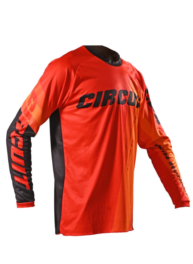 CIRCUIT - Cross/Enduro Jersey Reflex 22 Red-Orange - Image 1