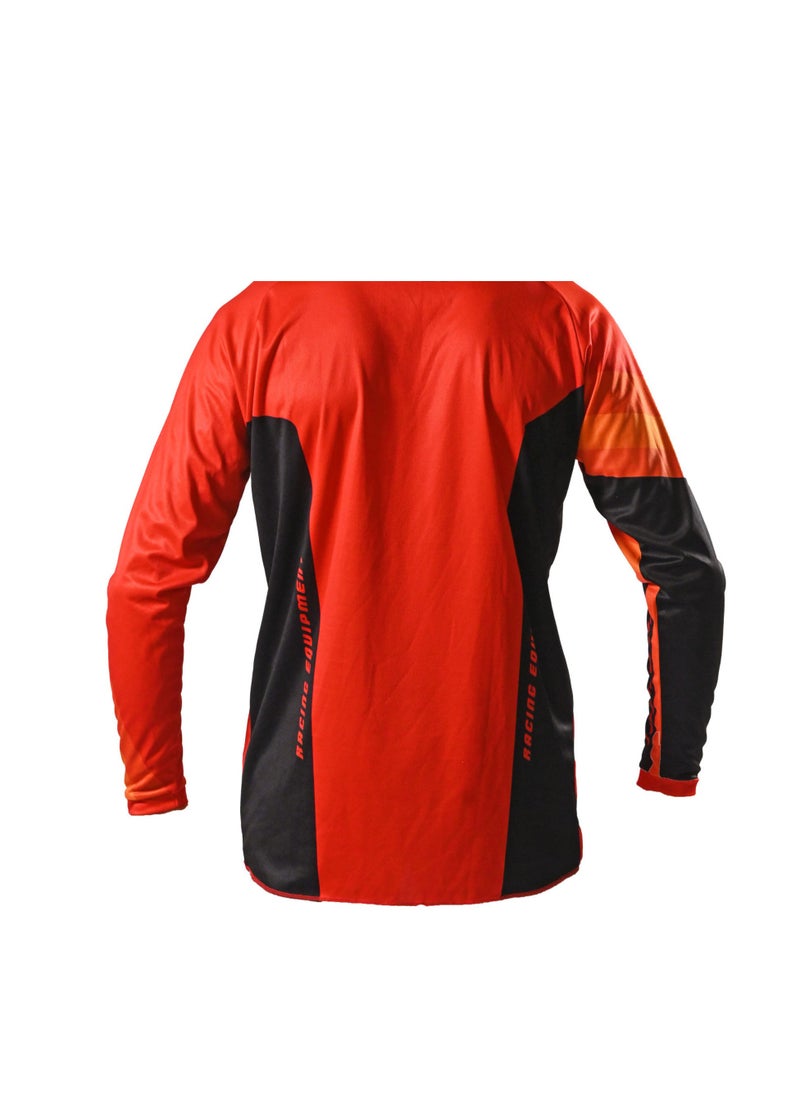 CIRCUIT - Cross/Enduro Jersey Reflex 22 Red-Orange - Image 1