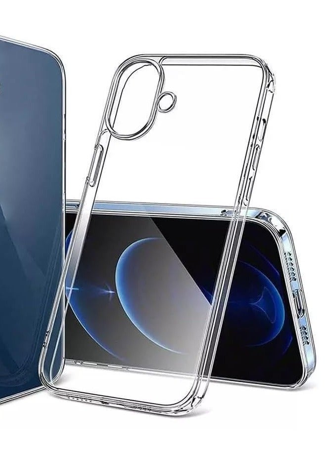 BORTONY iPhone 16 Cover 6.1 inch Crytsal Clear TPU Anti Scratch Slim Thin iPhone 16 Case Shockproof Protective Case for iPhone 16 - Image 4