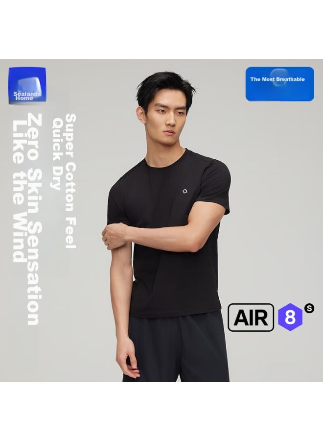 Hla Short-sleeve T-shirt For Men And Women, Upf50+ Sun Protection, Quick-dry, Couple's Base Layer Thin Undershirt - Image 1