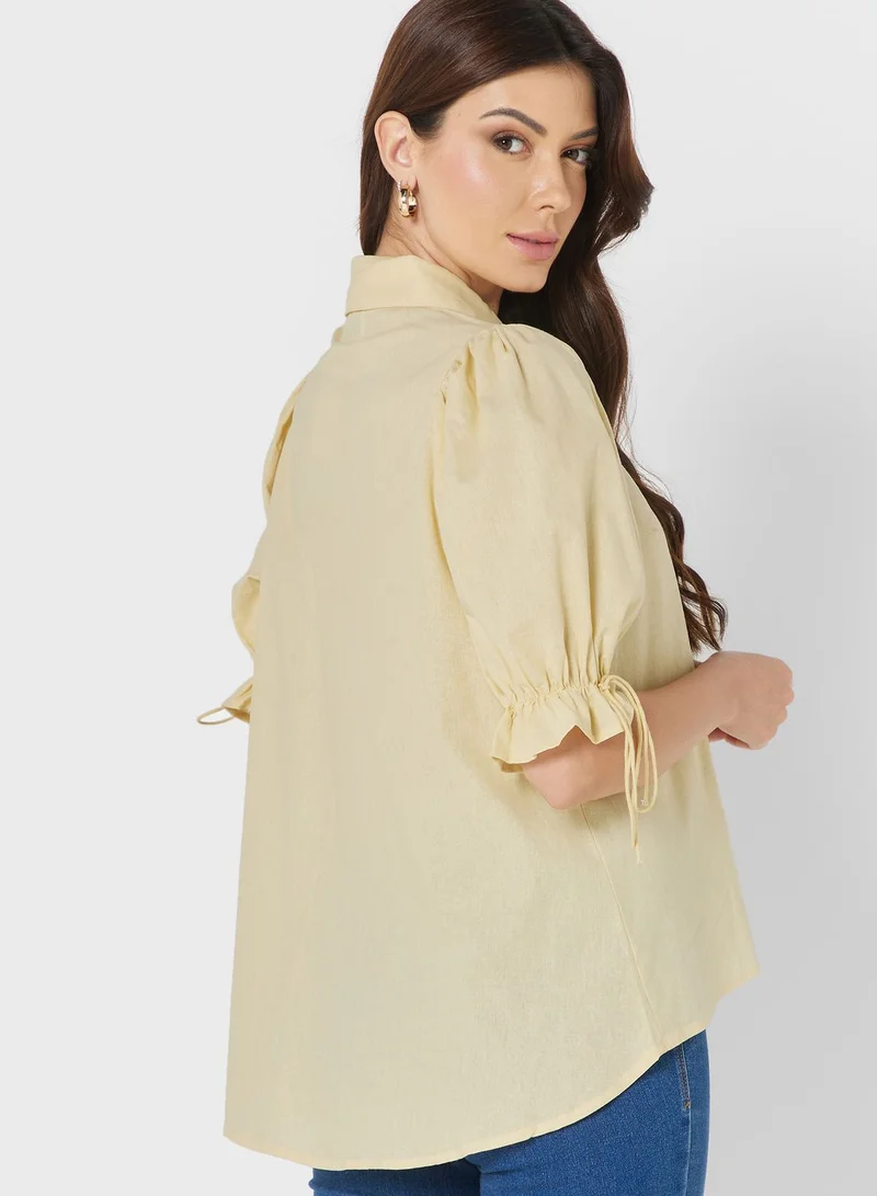 ELLA Puff Sleeve Shirt