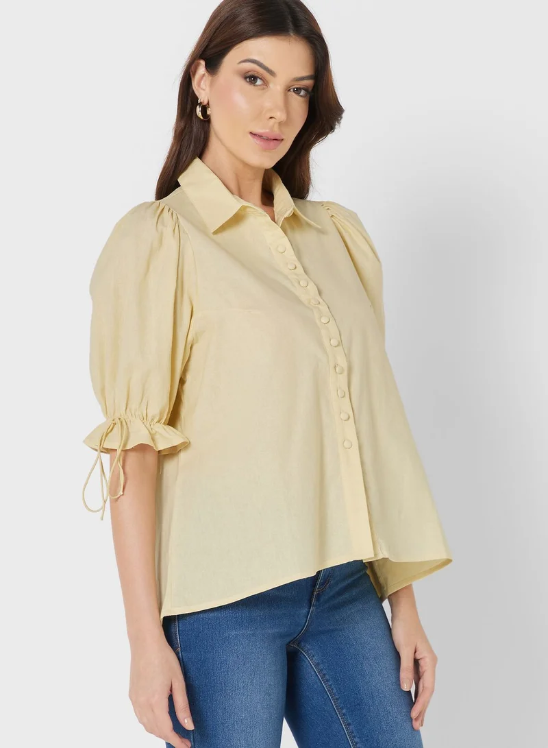 ELLA Puff Sleeve Shirt