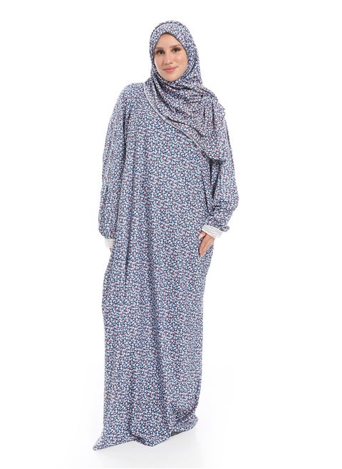 women patterned Flory isdal for prayer
