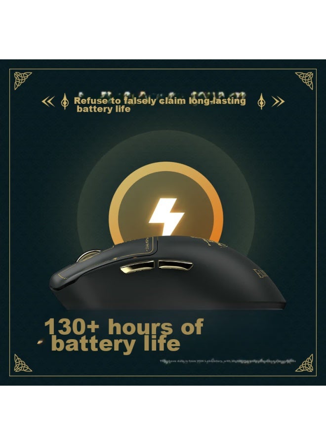 VGN Vgn Dragonfly F1 Mouse, Wired/wireless Dual-mode Gaming And Office Mouse, Long Battery Life, Paw3395 Lightweight Ergonomic Design, Elden Ring Collaboration Edition, Luni  - Image 4